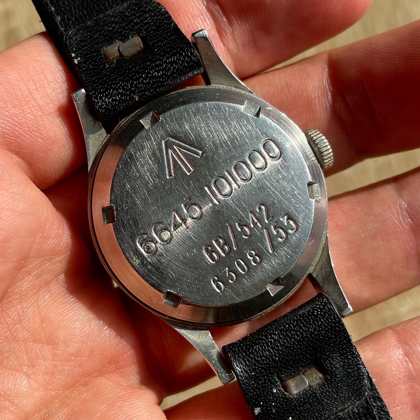 Omega 1953 "Fat Arrow" British Military RAF Issued Untouched Example