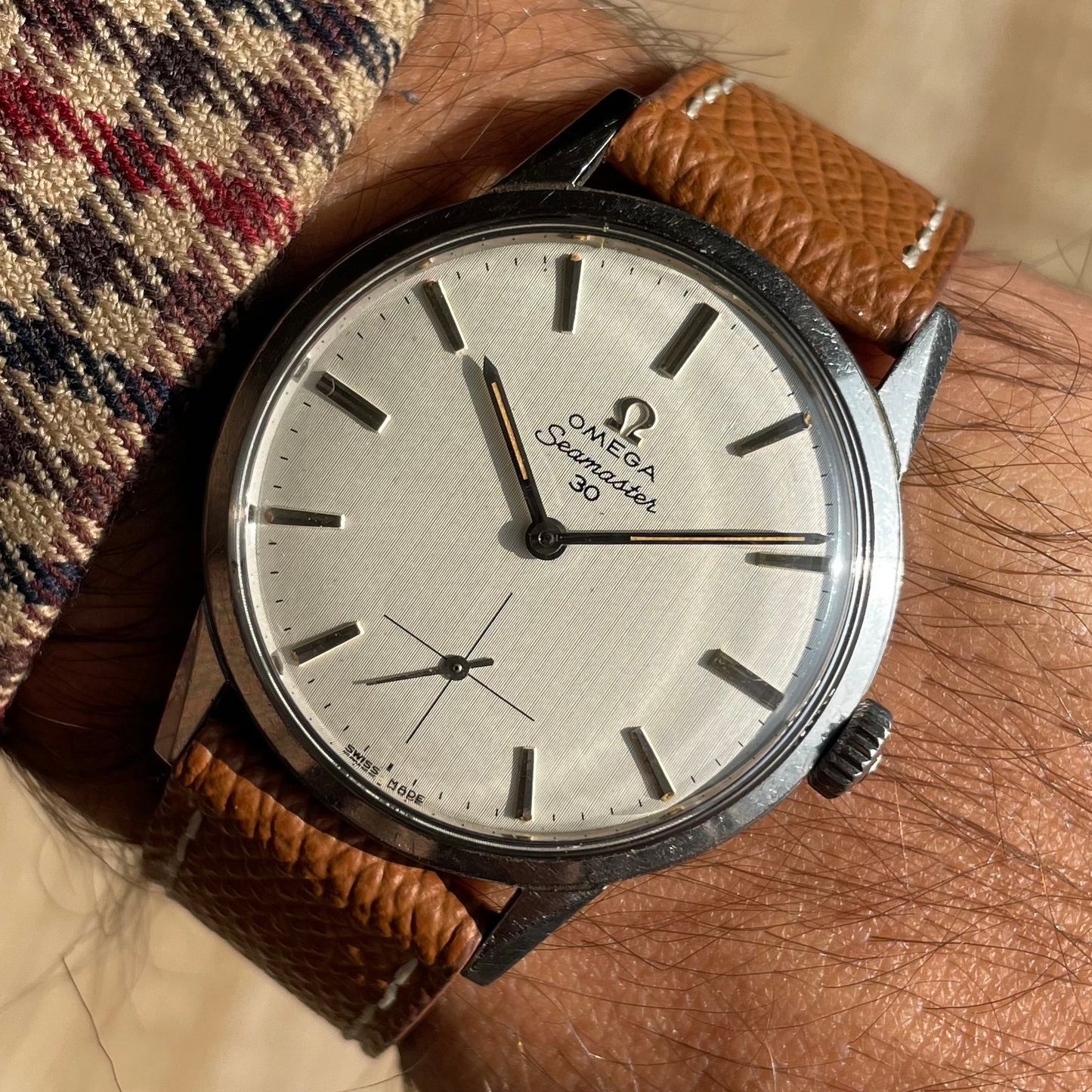 Omega Seamaster 30 Pinstripe Dial 125.003-62 Circa 1963