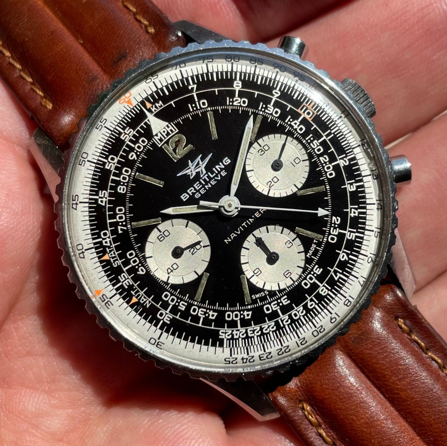 Breitling Navitimer 806 "Twin Jet" Chronograph 1967 Serviced
