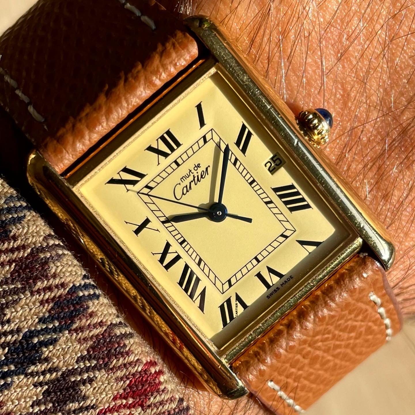 Cartier discount tank 2413