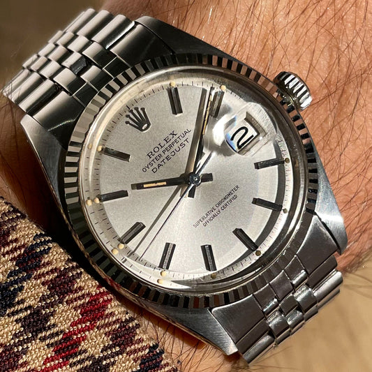 Rolex Datejust 1601 Steel & White Gold 1974
