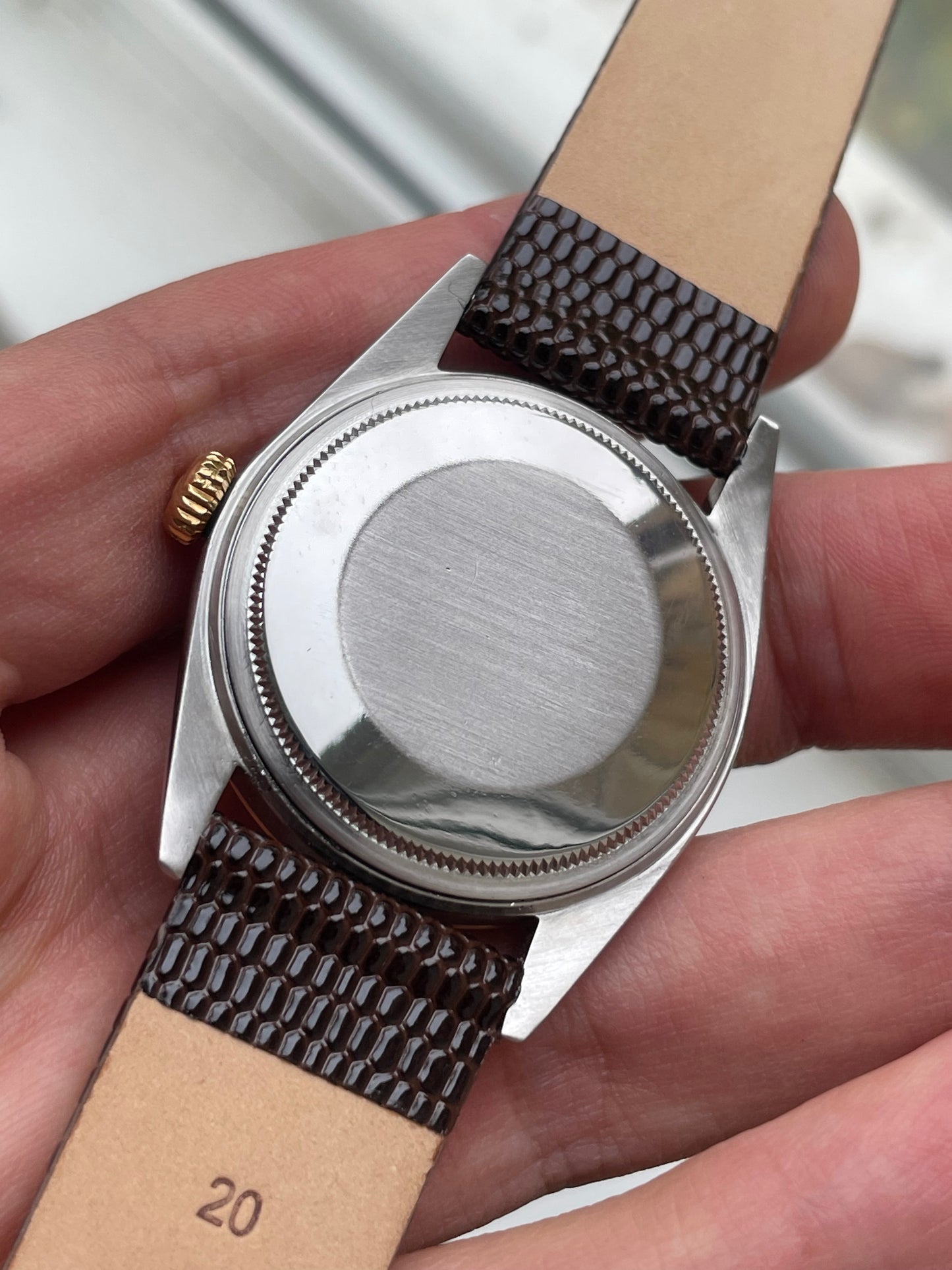 Rolex Datejust 1601 w/ Non-Lume Champagne Dial 1971