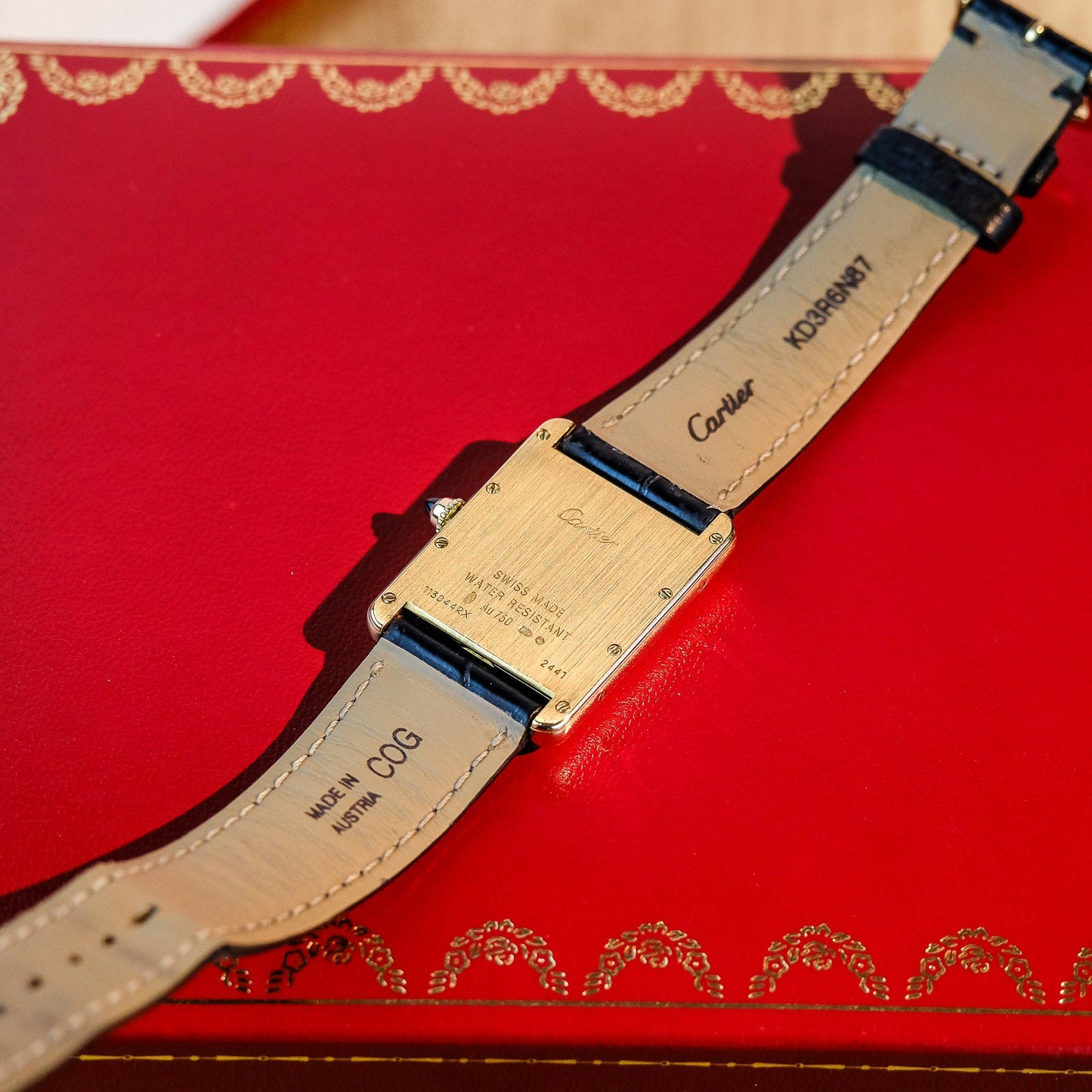 Cartier Tank Louis 18k Yellow Gold 2441 / W1529756