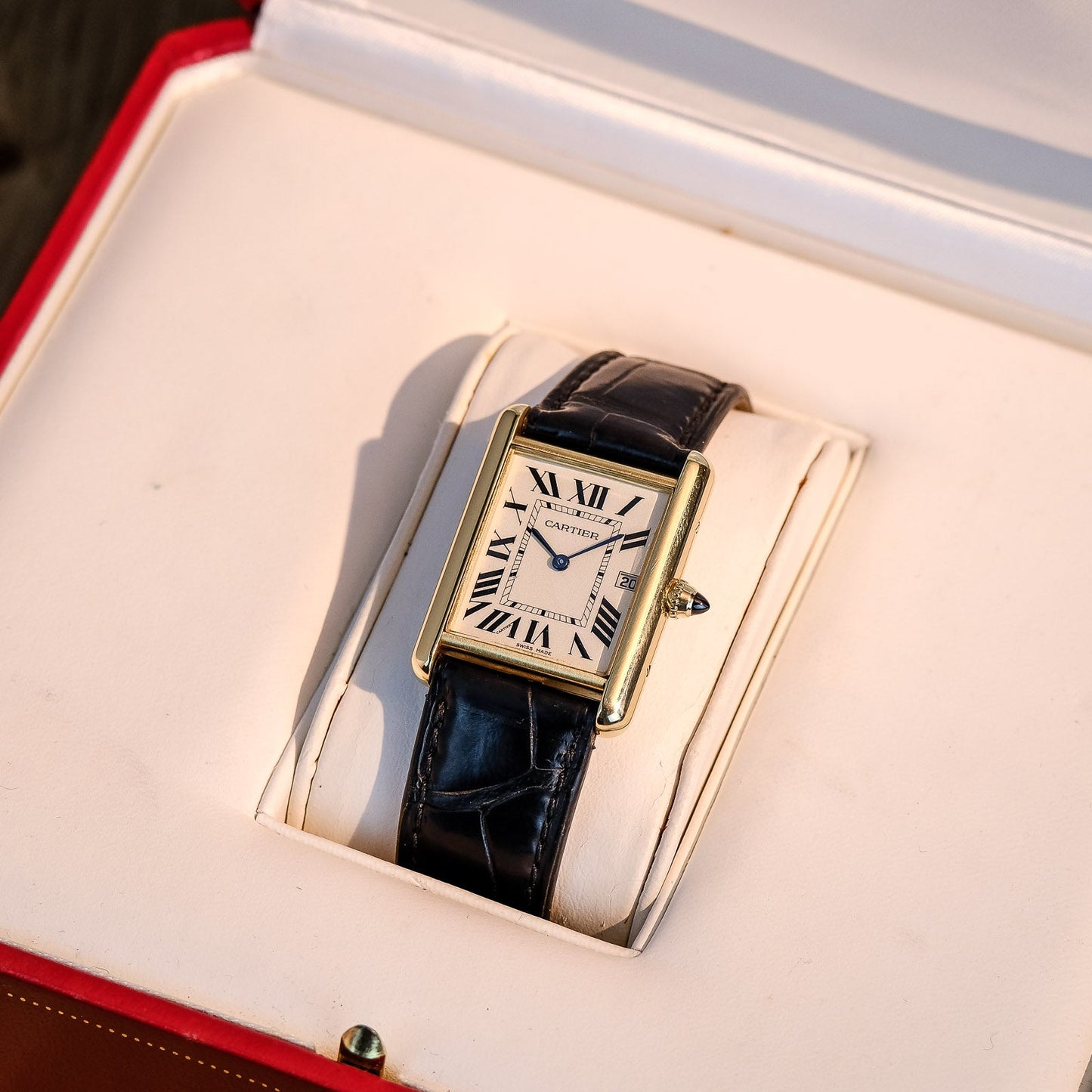 Cartier Tank Louis 18k Yellow Gold 2441 / W1529756