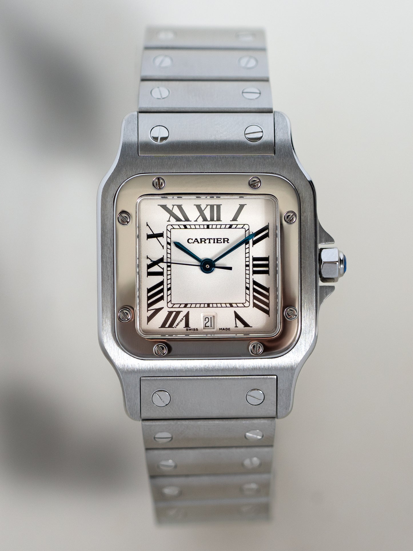 Cartier Santos Galbée 1564 w/ Original Box & Papers
