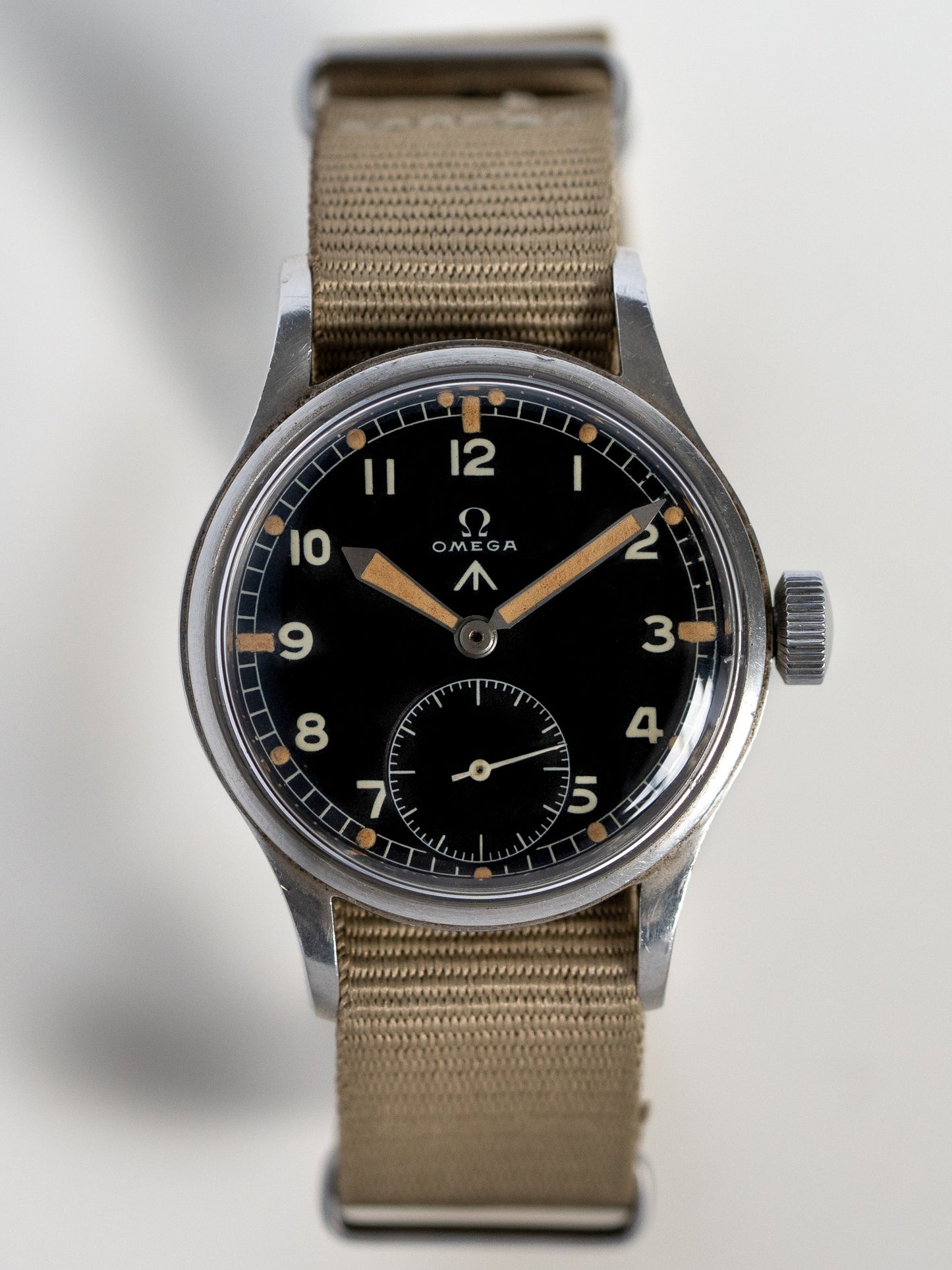 Omega Dirty Dozen W.W.W. British Military Issued 1945