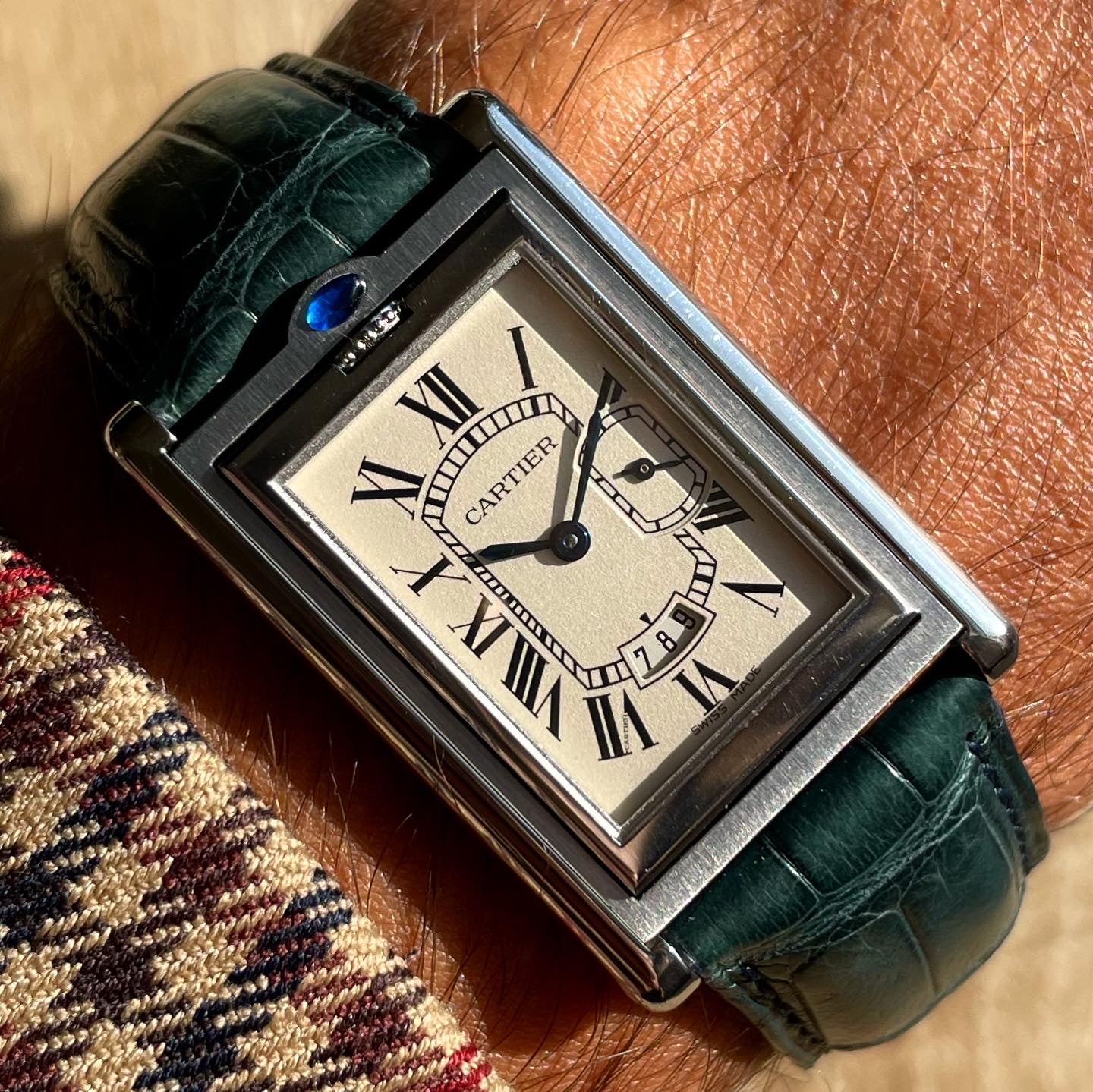 Cartier Tank Basculante “Jumbo” Quartz 2522 - Main Image