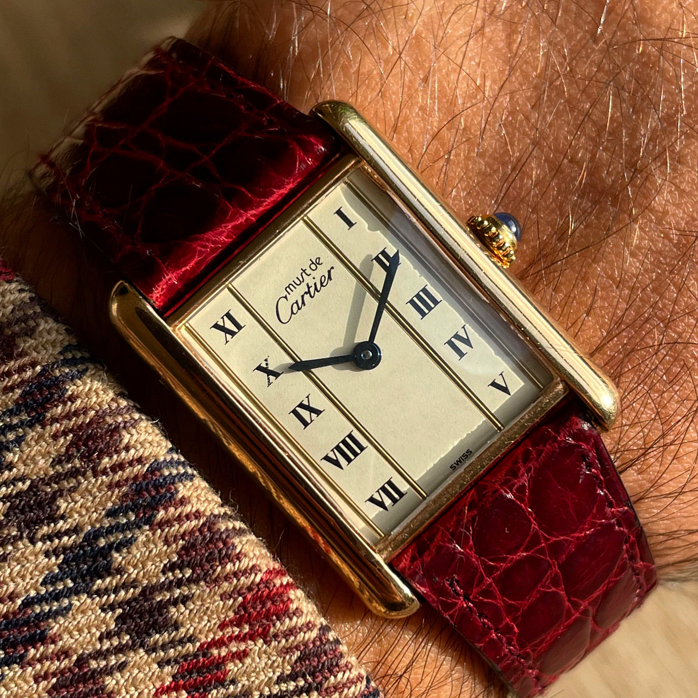 Must de Cartier Tank Quartz Unisex