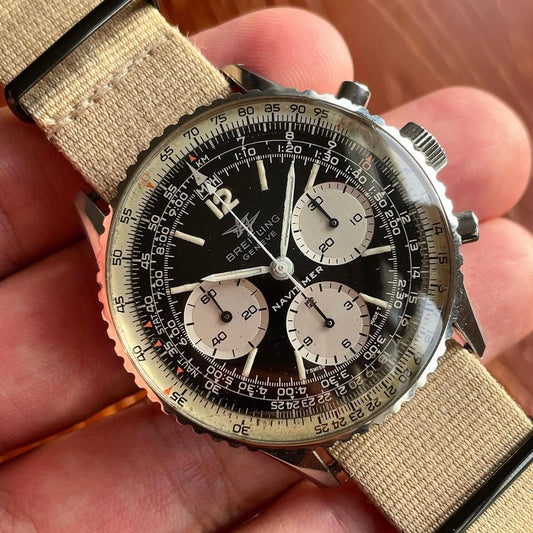 Breitling Navitimer 806 Twin Jet "Big Subs" Dial