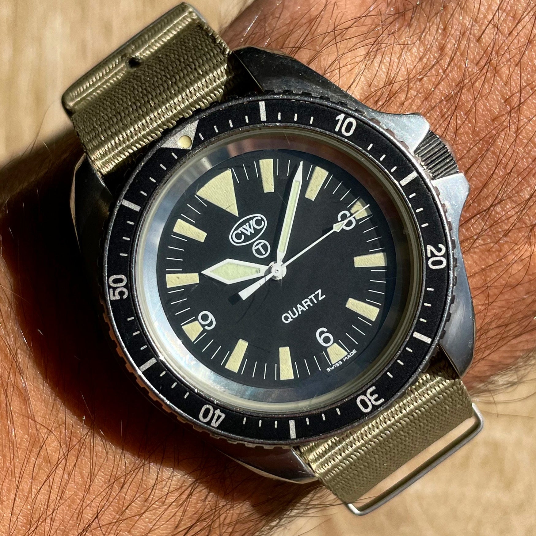 CWC Royal Navy Marines 1997 Issued British Military Quartz Diver – Alex ...