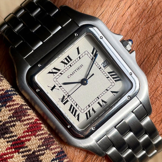 Cartier Panthère Jumbo Steel 1300