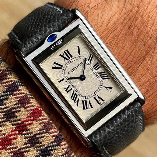 Cartier Tank Basculante Mécanique "Jumbo" 2390