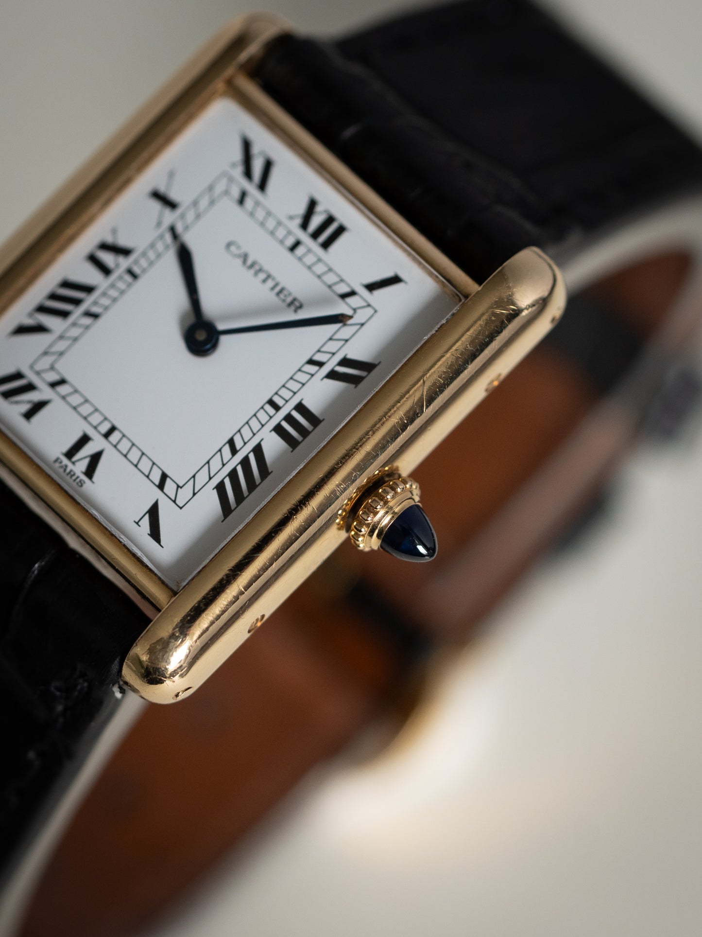 Cartier Paris Tank Louis 78086 18k Solid Gold