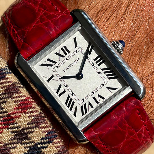 Cartier Tank Solo 3170 Steel Unisex