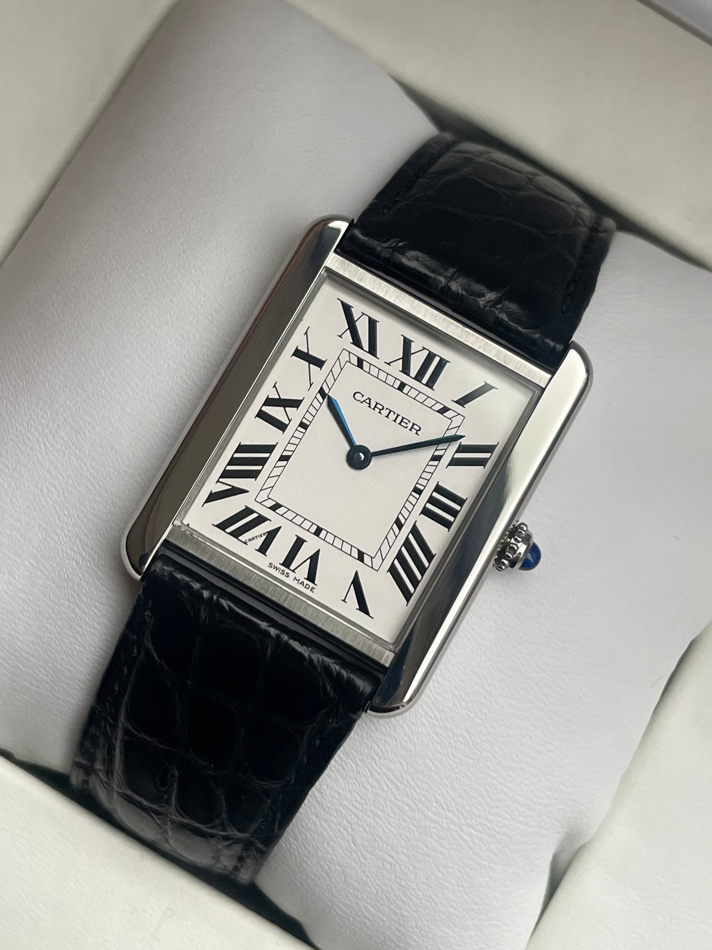 Cartier Tank Solo Large Size 3169 Steel