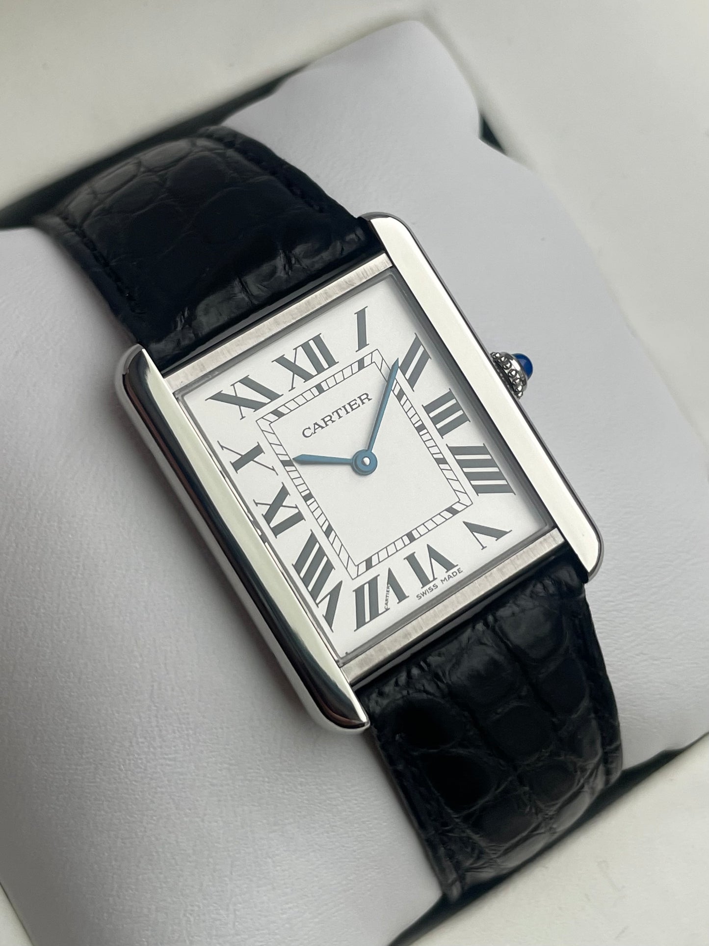 Cartier Tank Solo Large Size 3169 Steel