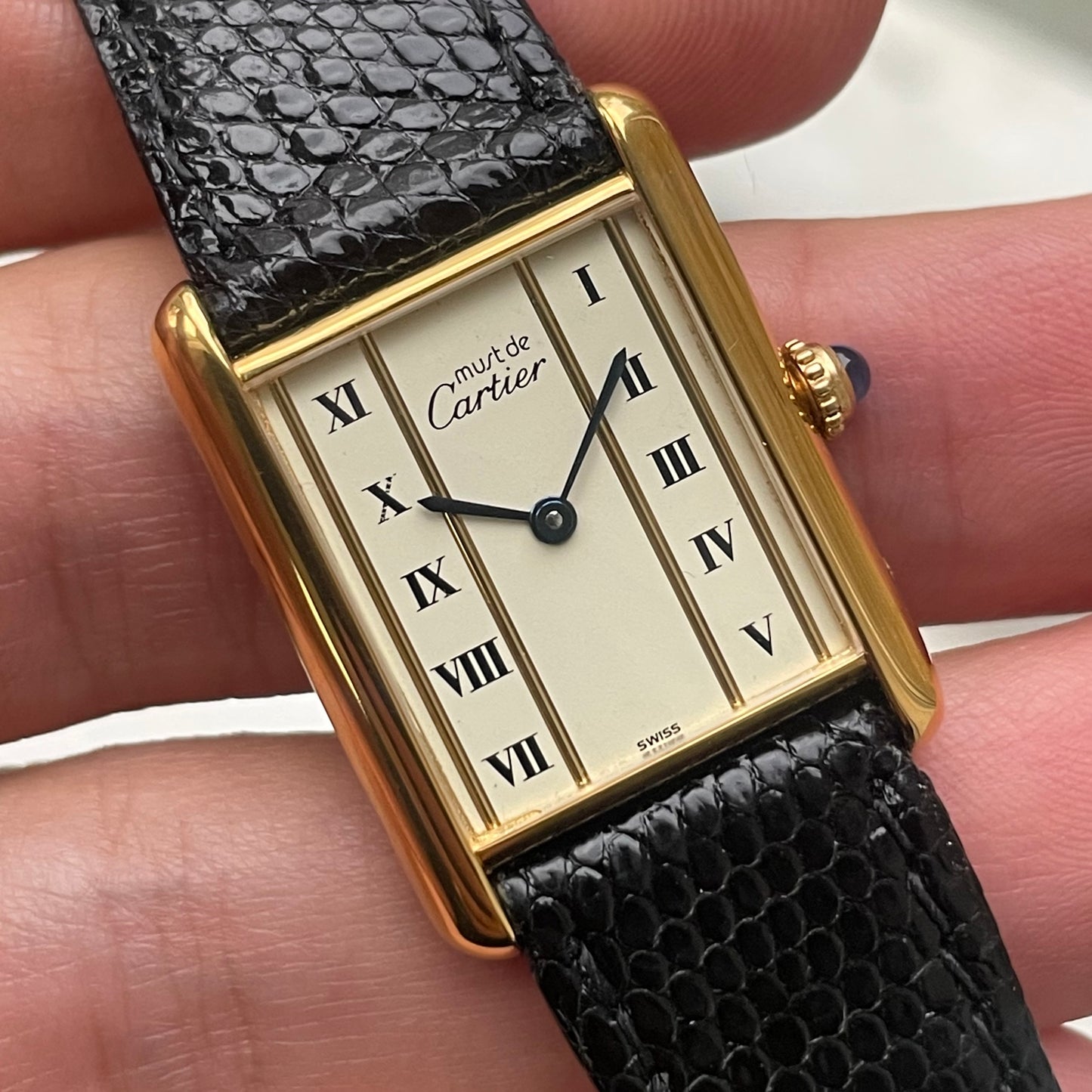 Must de Cartier Tank “Column” Dial Unisex