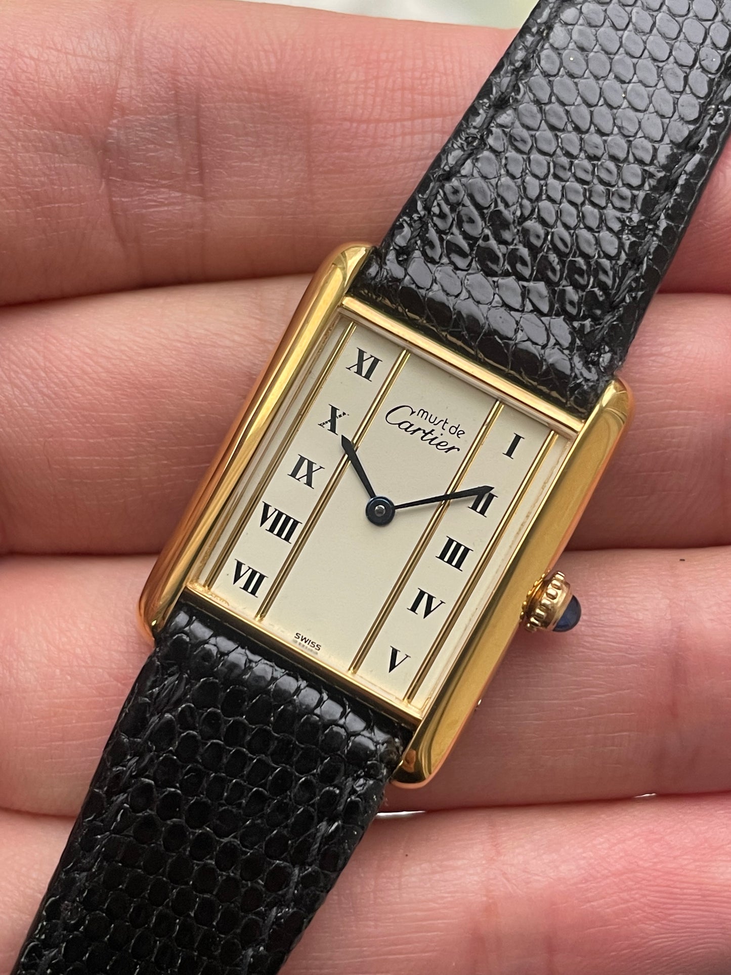 Must de Cartier Tank “Column” Dial Unisex