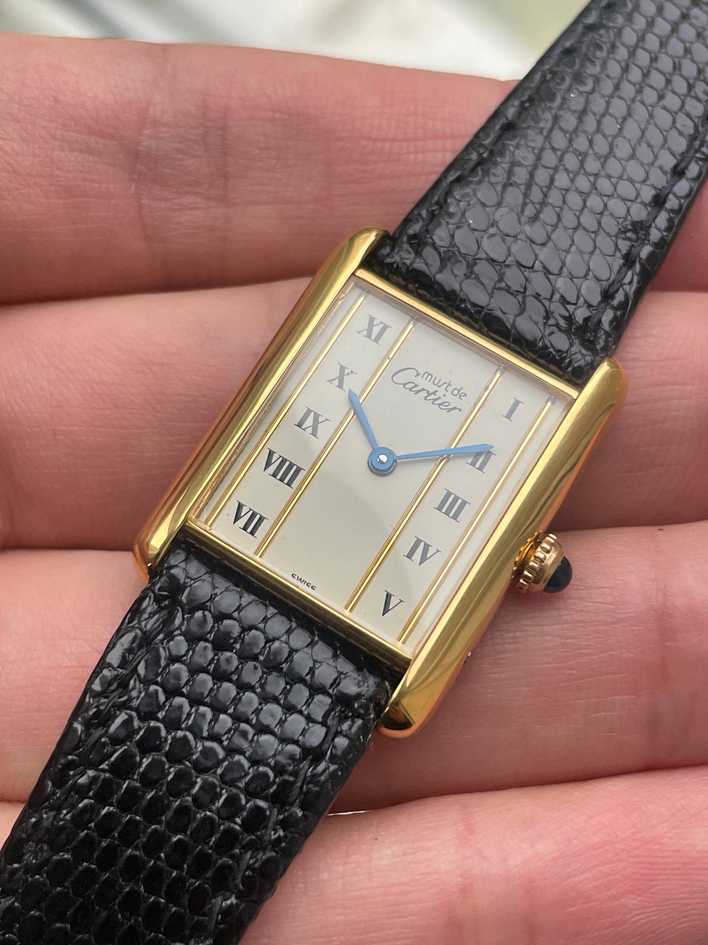 Must de Cartier Tank “Column” Dial Unisex