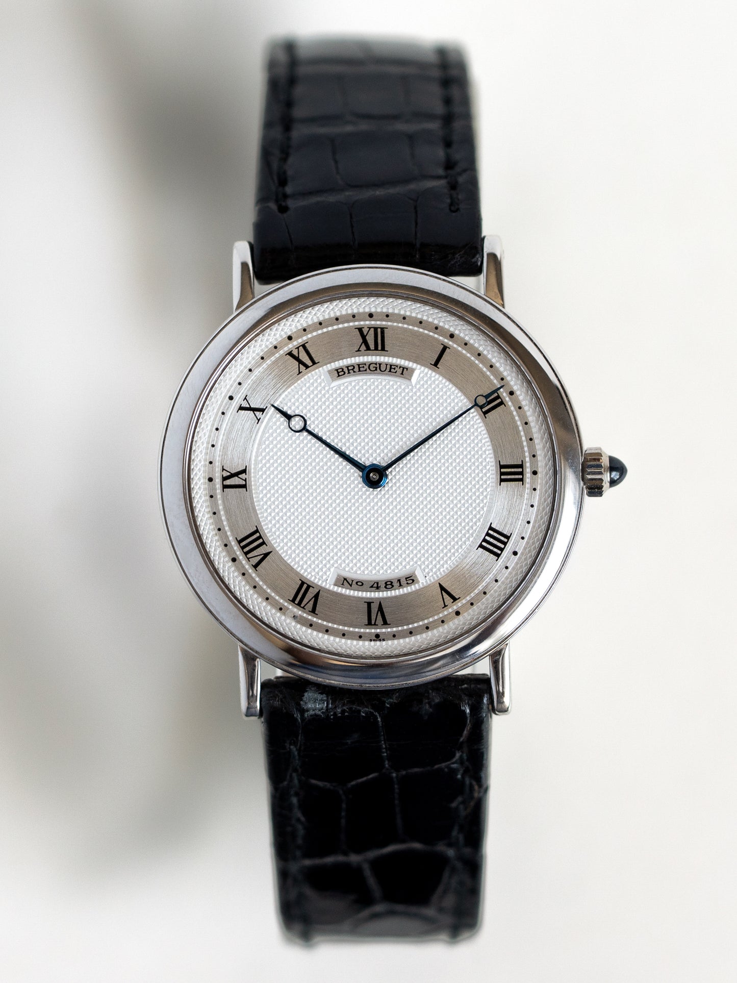Breguet Classique Automatic 18k Solid White Gold 3200 w/ Original Box, Papers & Service Papers