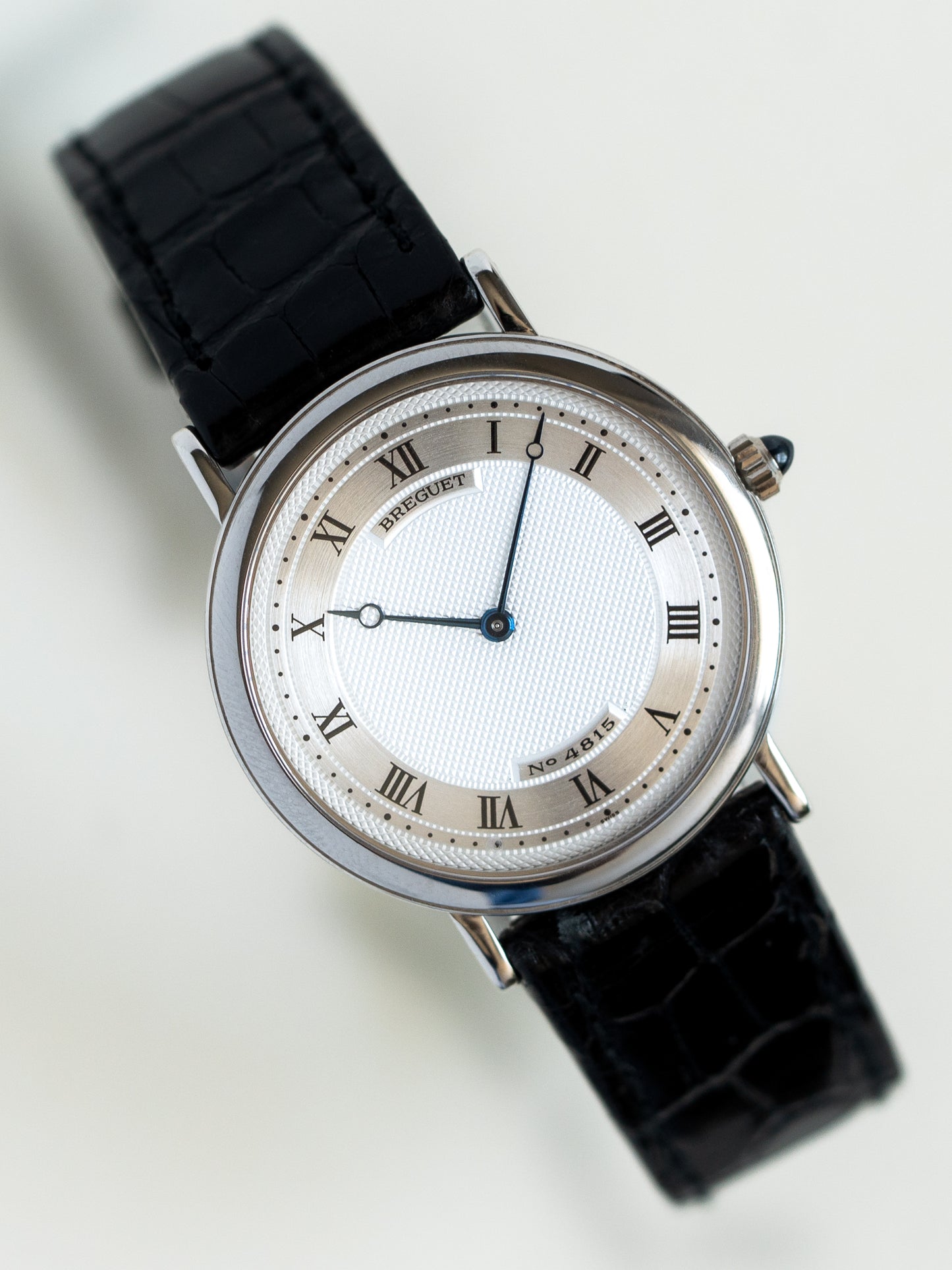 Breguet Classique Automatic 18k Solid White Gold 3200 w/ Original Box, Papers & Service Papers