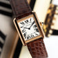 Cartier Tank Solo 3168 Solid Rose Gold & Steel Unisex
