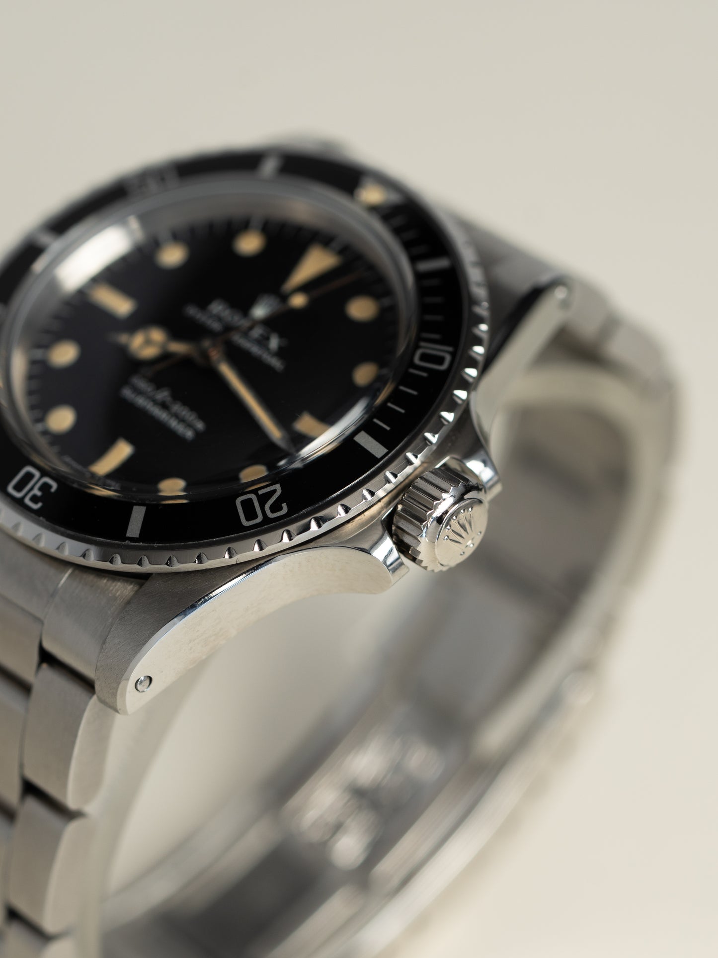Rolex Submariner 5513 Matte "Serif" Dial Circa 1975 Exceptional Patina
