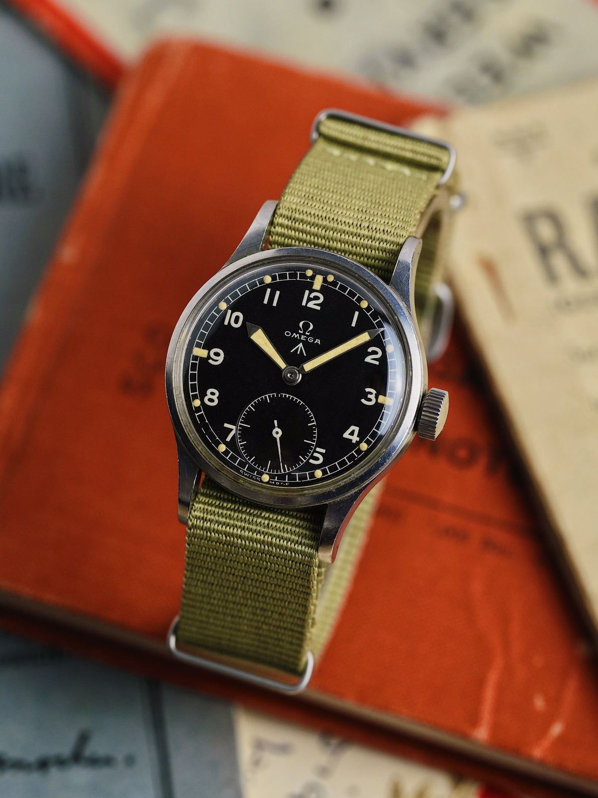 Omega Dirty Dozen W.W.W. British Military Issued 1945