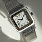 Cartier Santos Carrée 1172961 Steel & Gold Circa 1980s Sharp