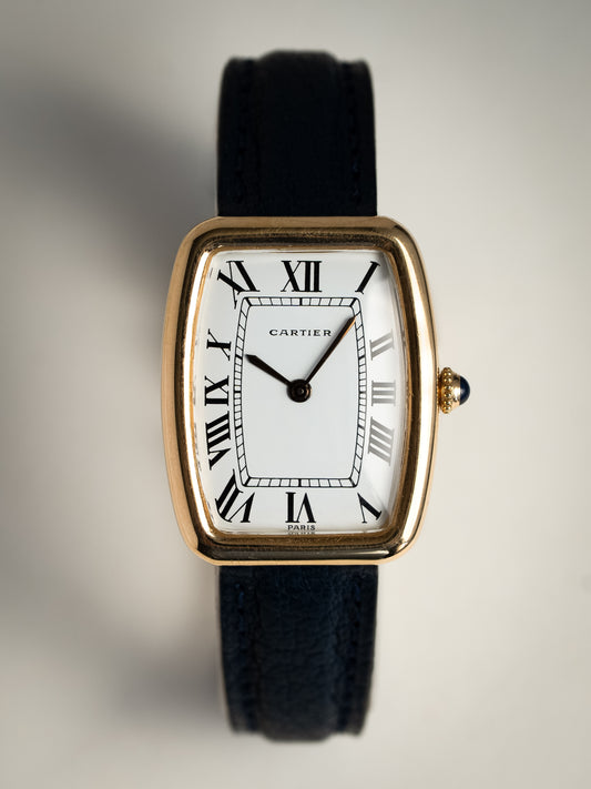 Cartier Paris Faberge Incurvée 78101 18k Solid Gold