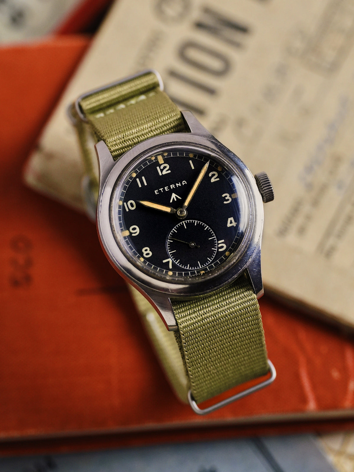 Eterna Dirty Dozen W.W.W. British Military Issued 1945