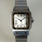 Cartier Santos Carrée 1172961 Steel & Gold Circa 1980s Sharp