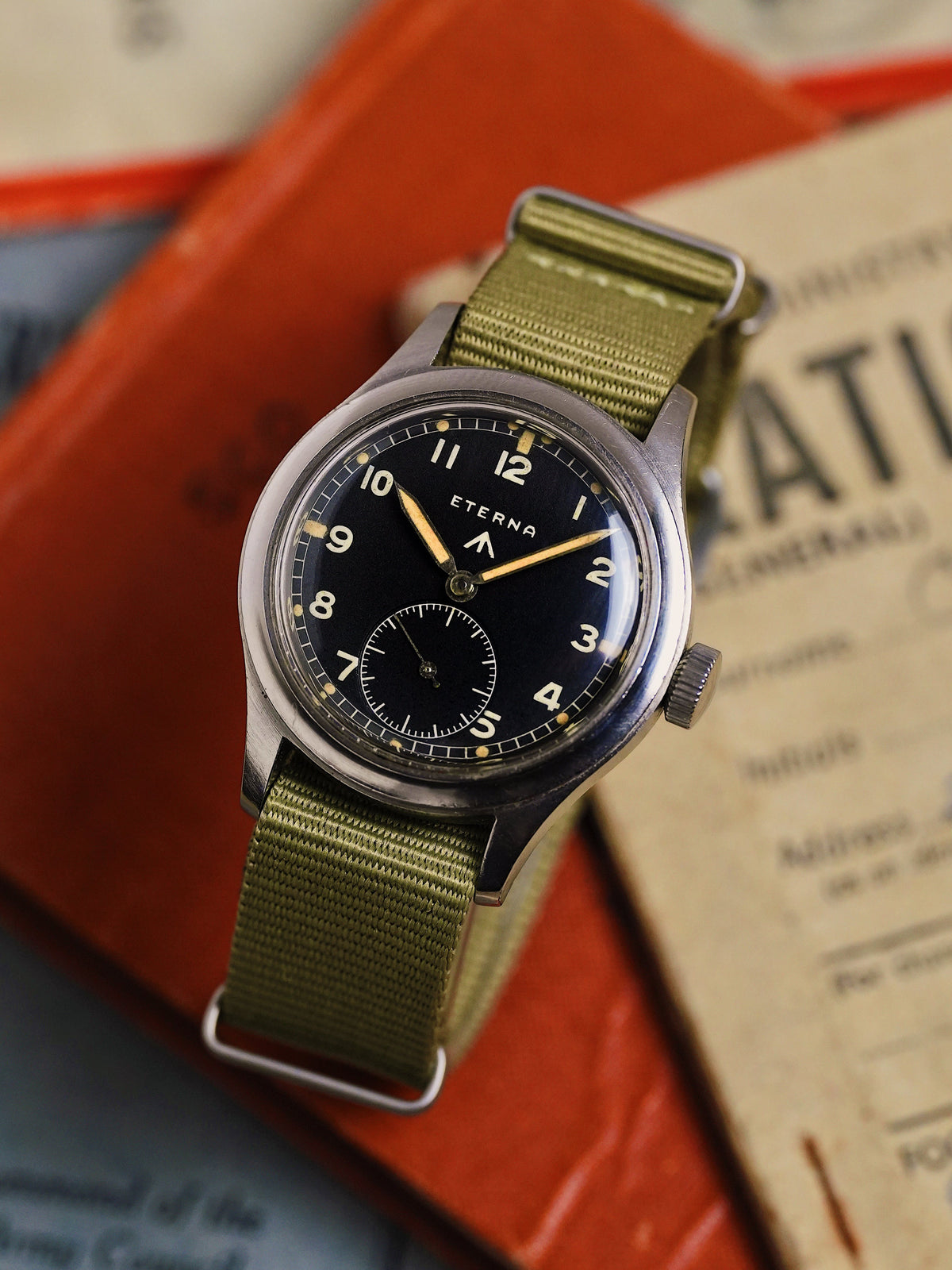 Eterna Dirty Dozen W.W.W. British Military Issued 1945