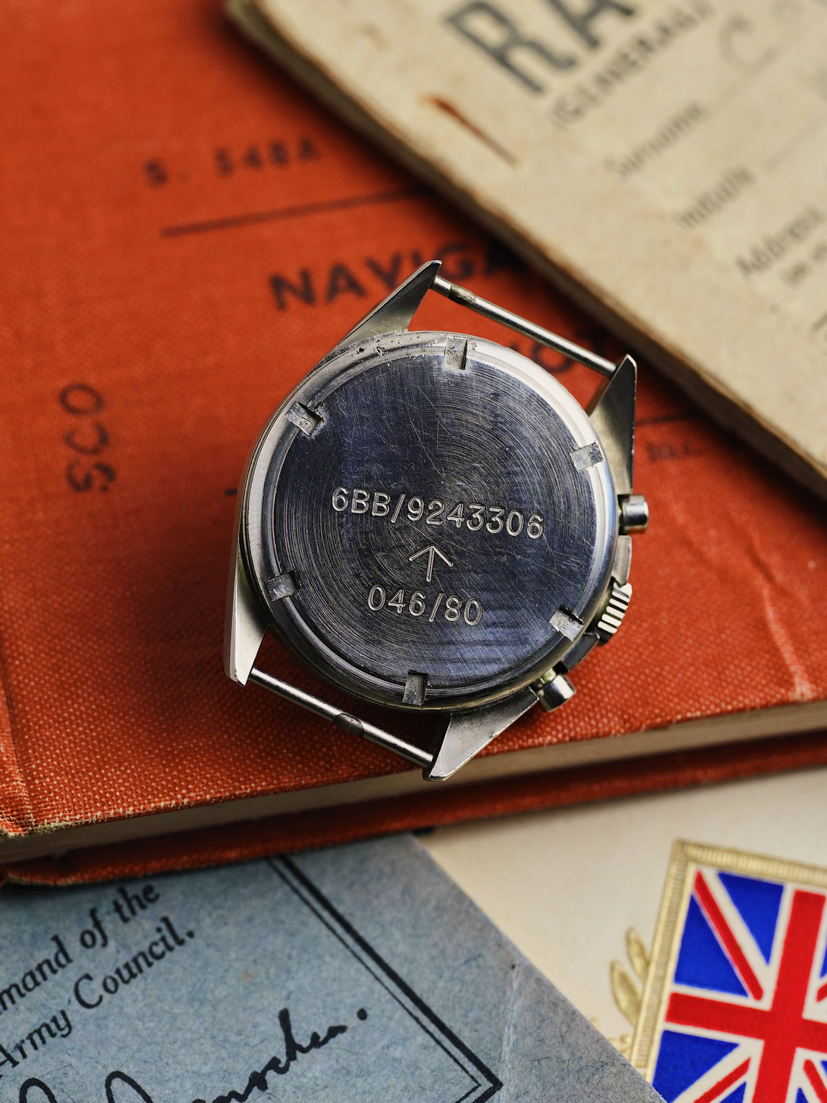 Newmark Fab Four British Military 6BB RAF Issued Chronograph 1980