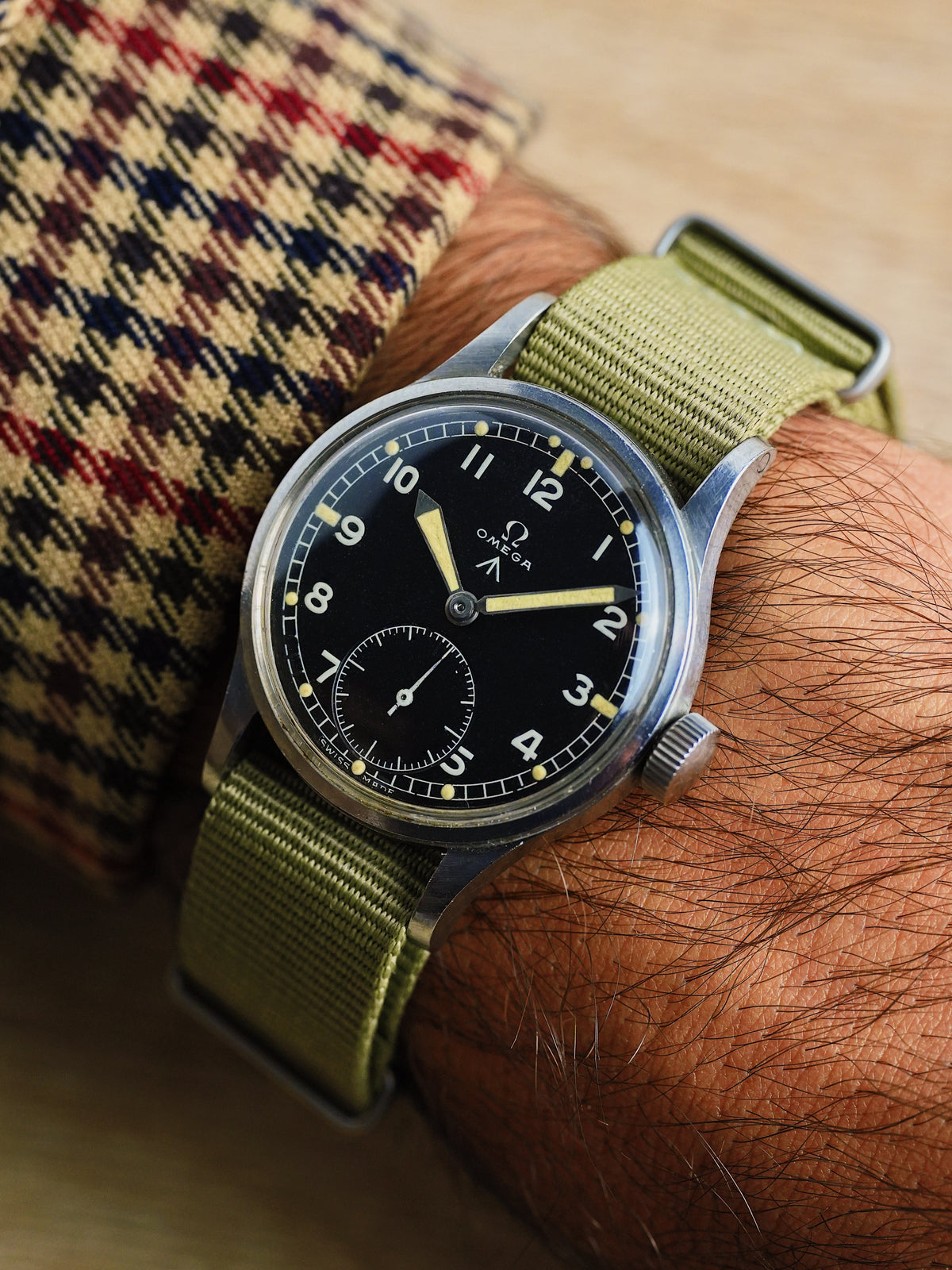 Omega Dirty Dozen W.W.W. British Military Issued 1945