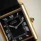 Must de Cartier Tank Mechanical Gloss Black Dial