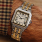 Cartier Panthère 187957 "Two Row" Steel & Solid Gold 29mm Unisex