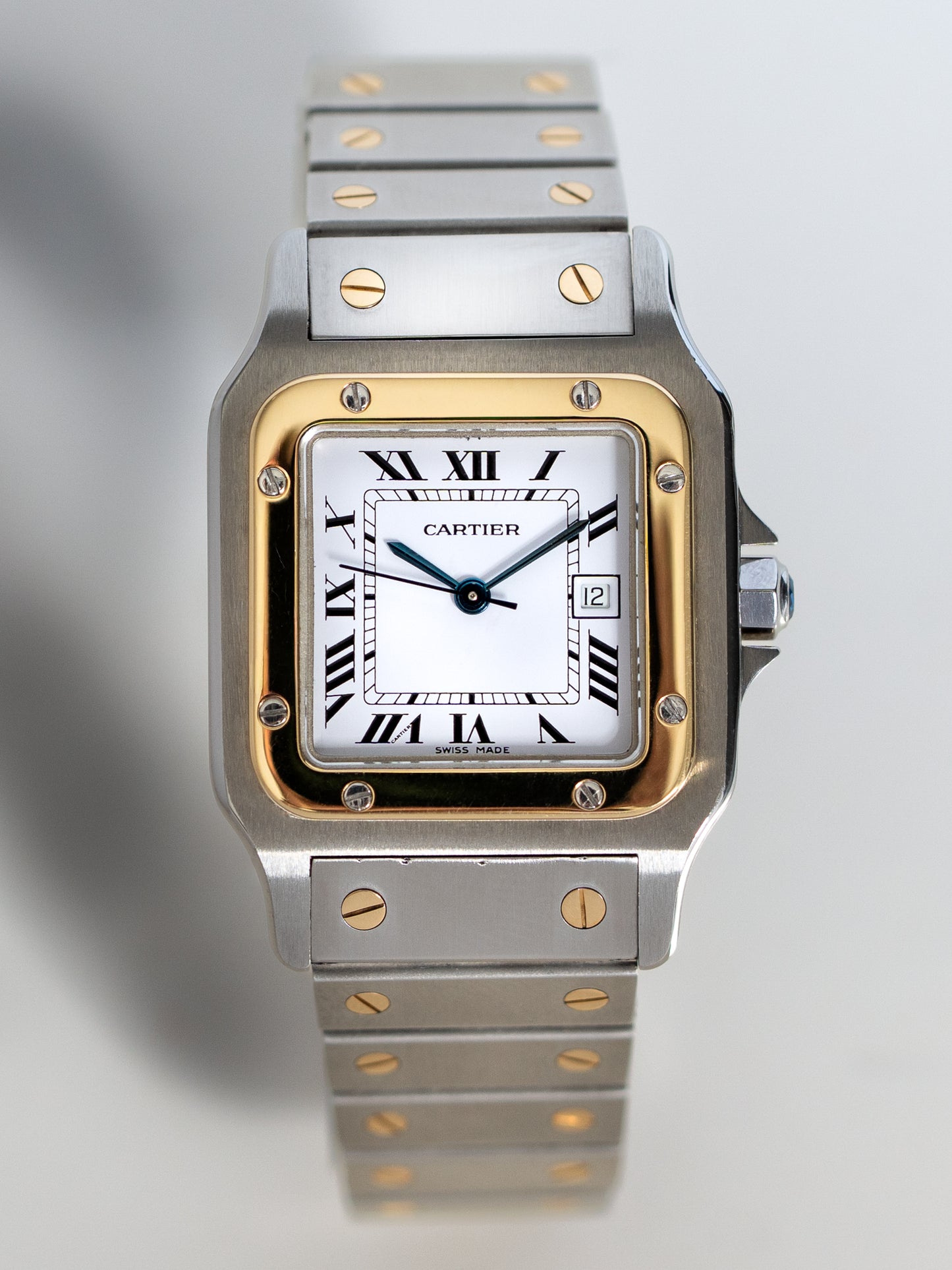 Cartier Santos Carrée 2961 w/ Original Box & Booklets