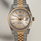 Rolex Datejust 16233 Silver Tapestry Dial 1988 Immaculate Condition w/ Original Box, Booklets & Tags
