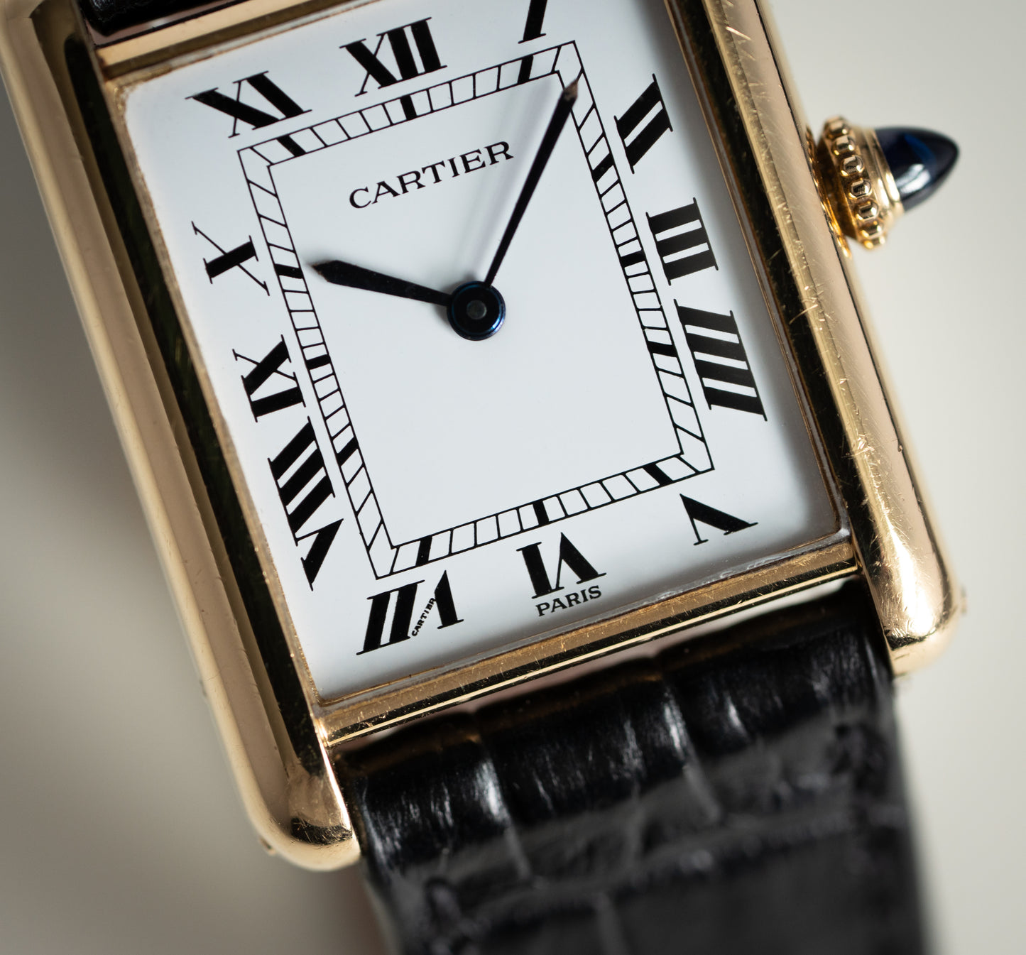Cartier Paris Tank Louis 78086 18k Solid Gold