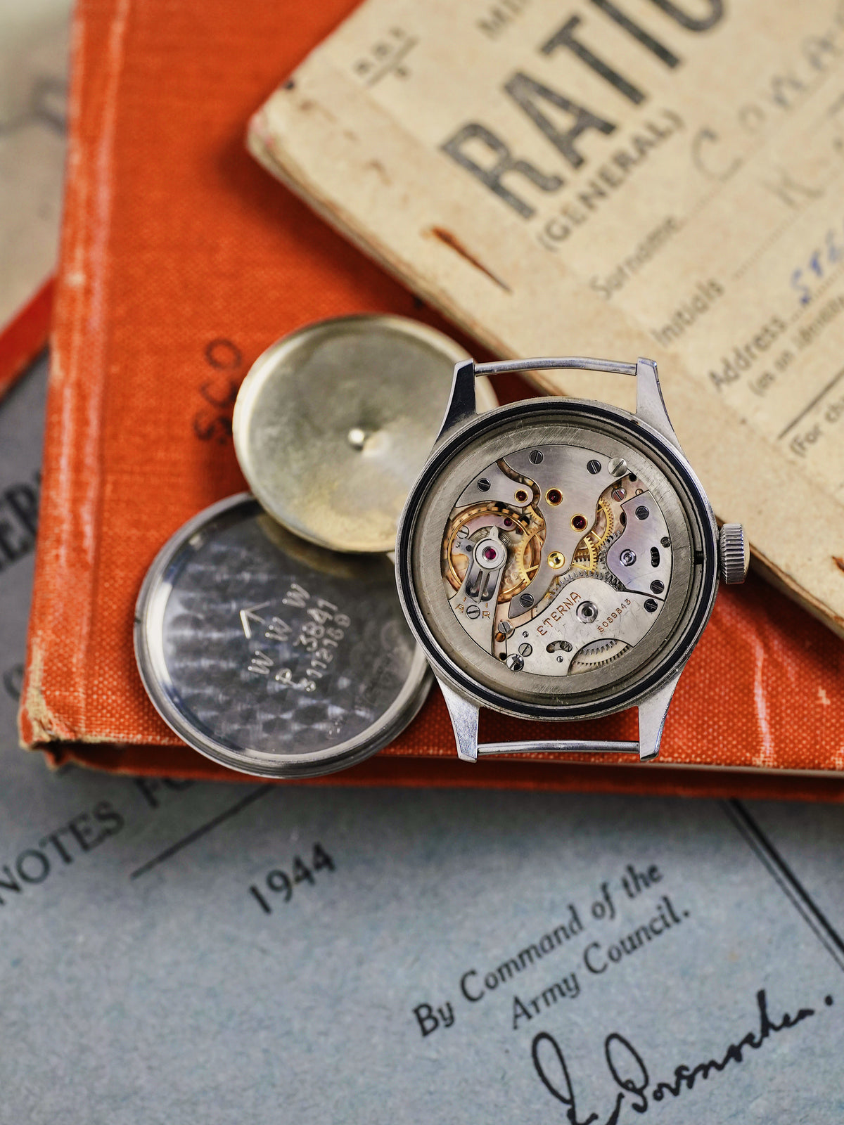 Eterna Dirty Dozen W.W.W. British Military Issued 1945