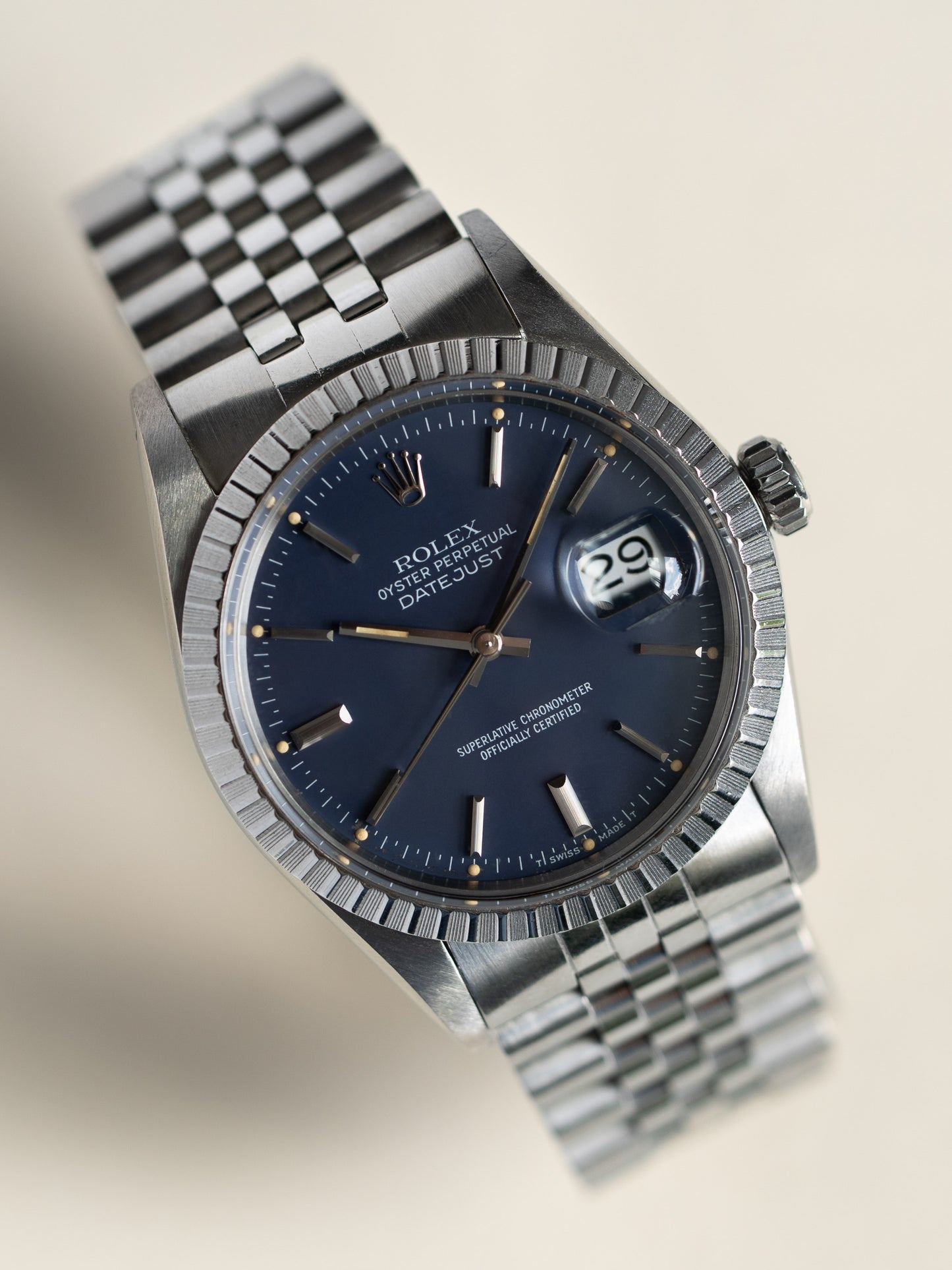 Rolex Datejust 16030 Original Blue Dial 1986