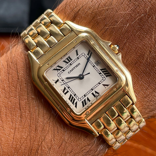 Cartier 18k Yellow Gold Panthere 27mm