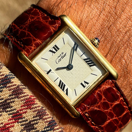 Must de Cartier Tank Manual Unisex