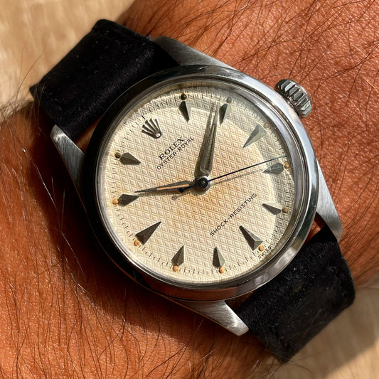 Rolex Oyster Royal Waffle Dial 6022