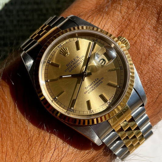 Rolex Datejust Tiffany & Co Retailed 16233