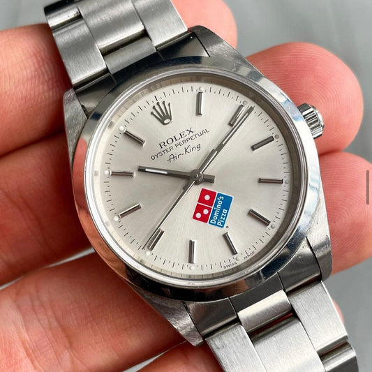 Rolex Air King 14000 Domino's Pizza Logo Dial