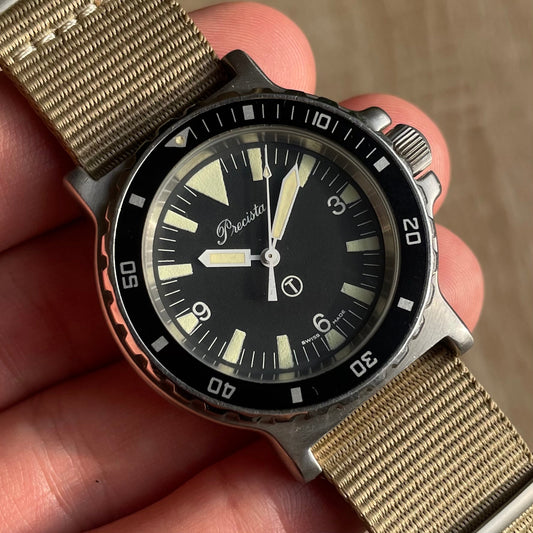 Precista 1988 "Big Triangle" Royal Navy Issued Quartz Diver